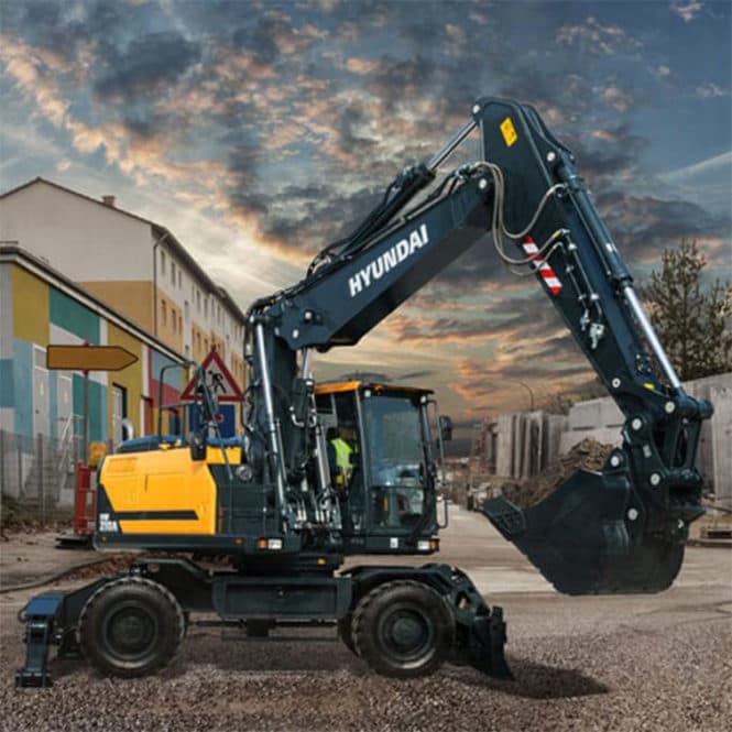 Hyundai Wheeled Excavators - Ernest Doe